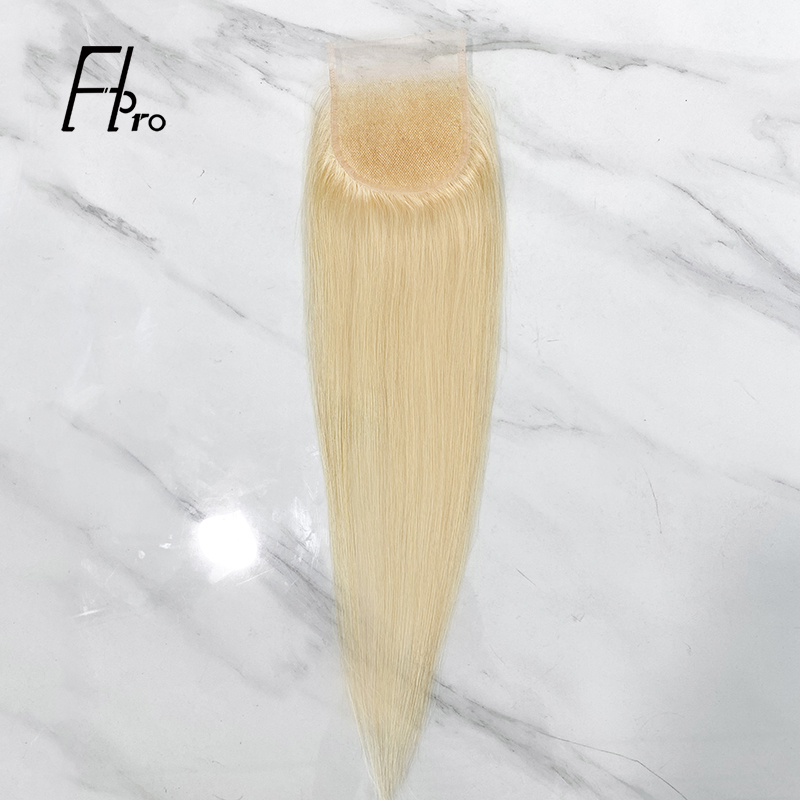 Most Popular Unprocessed Hair Free Parting 613# Lace Closure Straight